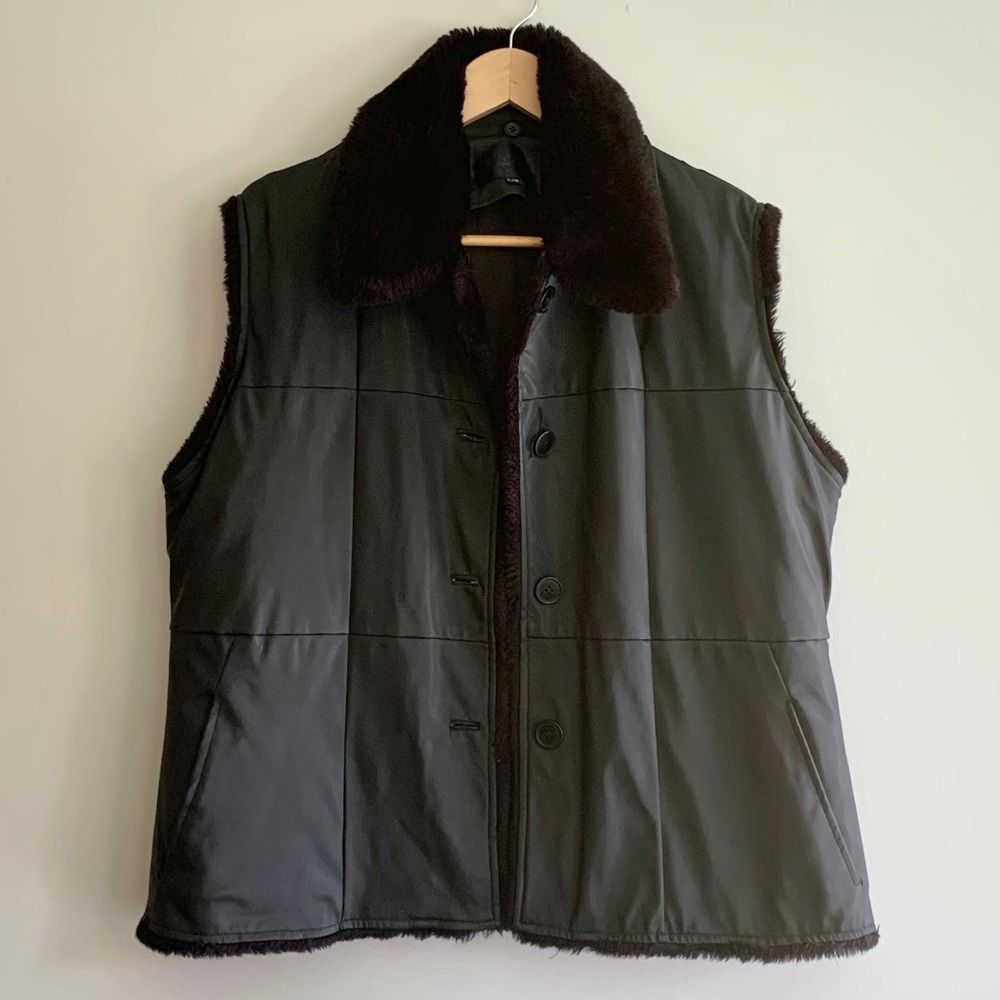Faux Fur Lined Vest